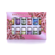 Load image into Gallery viewer, 12 Bottles/Pack Natural Plants Fragrance 3ml Essential Oil Water soluble For SPA Aromatherapy Humidifier Perfume Purifying Air
