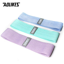 Load image into Gallery viewer, AOLIKES Unisex Booty Band Hip Circle Loop Resistance Band Workout Exercise for Legs Thigh Glute Butt Squat Bands Non-slip Design