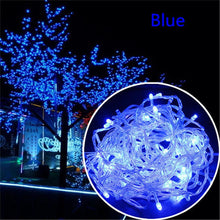 Load image into Gallery viewer, SICCSAEE Outdoor christmas led string lights 100M 20M 10M 5M Luces Decoracion fairy light holiday lights lighting tree garland