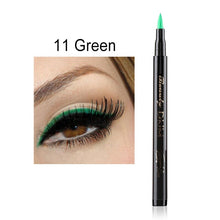 Load image into Gallery viewer, Cat Eye Makeup Waterproof Neon Colorful Liquid Eyeliner Pen Make Up Comestics Long-lasting Black Eye Liner Pencil Makeup Tools