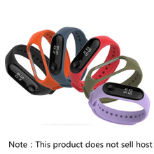 Load image into Gallery viewer, Bracelet for Xiaomi Mi Band 4 3 5 Sport Strap watch Silicone wrist strap For xiaomi mi band 3 4 accessories Miband 3/4/5 Bracele