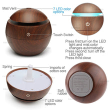Load image into Gallery viewer, 8mm*130mm Humidifiers Filters Cotton Swab for USB Aroma Essential Oil Diffuser Ultrasonic Cool Mist Humidifier for Office Home
