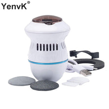 Load image into Gallery viewer, Electric Foot Files Vacuum Callus Remover USB Rechargeable Foot Grinder Callus Remover Feet Care for Hard Cracked Skin