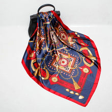 Load image into Gallery viewer, Fashion Scarves for Women Shawl Print Silk Satin Hijab Scarf Female Bandana 90*90cm Luxury Brand Square Shawls Scarfs For Ladies