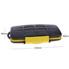 Load image into Gallery viewer, ALLOYSEED 12 Slots Waterproof Memory Card Carrying Case SD Cards Protector Holder Box Storage Bag For SD/SDHC/SDXC/Micro SD/TF