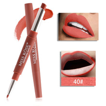 Load image into Gallery viewer, 20 Color Matte Lipstick Lip Liner 2 In 1 Brand Makeup Lipstick Matte Durable Waterproof Nude Red Lipstick Lips Make Up