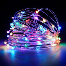 Load image into Gallery viewer, Solar light LED Outdoor LEDs String Lights Fairy Holiday Christmas Party Garland Solar Garden Waterproof Lights 8Mode 5M 10M 20M