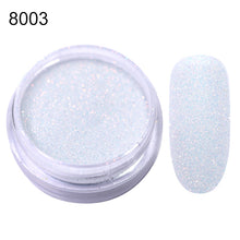 Load image into Gallery viewer, 1Box Sugar Nail Powder Glitter Nail Dust Powder Laser Gradient Nail Pigment Coloful Glitter Nail Art Decoration Accessories