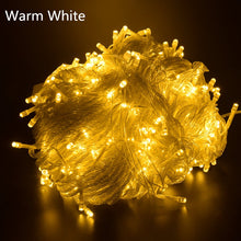 Load image into Gallery viewer, holiday Led christmas lights outdoor 100M 50M 30M 20M 10M led string lights decoration for party holiday wedding Garland