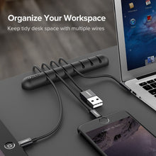 Load image into Gallery viewer, Ugreen Cable Organizer Silicone USB Cable Winder Flexible Cable Management Clips For Mouse Headphone Earphone Cable Holder