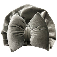 Load image into Gallery viewer, 2020 Newborn Baby Girls Boys Velvet Bows Hats Beanie Spring Winter Cotton Soft Bonnet Hat Caps For Enfant Kids Child