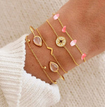 Load image into Gallery viewer, 30 Style Marble Turtle Bracelet Set Heart Pearl Moon Star LOVE Crystal Bracelets for Women Tassel Bracelet Jewelry Wholesale