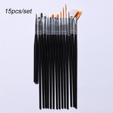 Load image into Gallery viewer, NICOLE DIARY UV Gel Brush Liner Painting Pen Acrylic Drawing Brush for Nails Gradient Rhinestone Handle Nail Art Tool