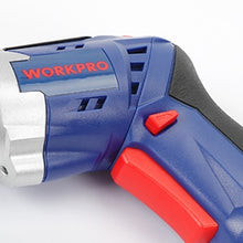 Load image into Gallery viewer, WORKPRO 3.6V Cordless Screwdriver Foldable Electric Screwdriver Rechargeable Screwdriver with Work Light