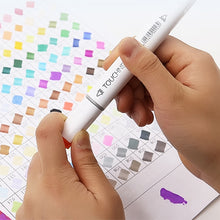 Load image into Gallery viewer, TOUCHNEW Alcohol Markers 30/40/60/80/168 Colors Dual Head Sketch Markers Brush Pen Set For Drawing Manga Design Art Markers