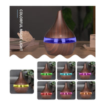 Load image into Gallery viewer, buy one get one free Aroma Air Humidifier Wood Aroma Essential Oil Diffuser Ultrasonic Humidifier cool Mist Maker for Home Spa