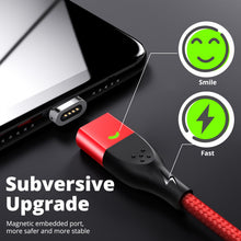Load image into Gallery viewer, FONKEN Magnetic Cable Micro USB Type C Magnetic Charging Cables Magnetic Charger for iPhone Samsung Huawei Xiaomi Quick Charge