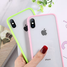 Load image into Gallery viewer, Lovebay Transparent Shockproof Phone Case For iPhone SE 2020 11 Pro Max X XR Xs Max Soft TPU Clear Case For iPhone 6 6s 7 8 Plus