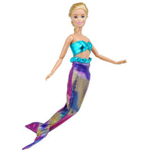 Load image into Gallery viewer, Handmade Dolls Party Dress Gown Skirt Fashion Clothes For Barbie Doll Genuine Mermaid Tail Dress Baby Toy