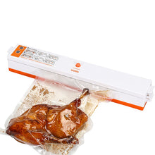 Load image into Gallery viewer, WOMSI Household Food Vacuum Sealer Packaging Machine Film Sealer Vacuum Packer Including 15Pcs Bags free