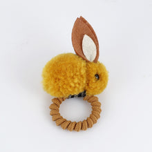 Load image into Gallery viewer, Cute animal hair ball rabbit hair ring female rubber band elastic hair bands Korean headwear children hair Accessories ornaments