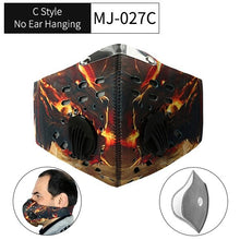 Load image into Gallery viewer, WEST BIKING Sport Face Mask Activated Carbon Filter Dust Mask PM 2.5 Anti-Pollution Running Training MTB Road Bike Cycling Mask