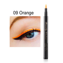 Load image into Gallery viewer, Cat Eye Makeup Waterproof Neon Colorful Liquid Eyeliner Pen Make Up Comestics Long-lasting Black Eye Liner Pencil Makeup Tools
