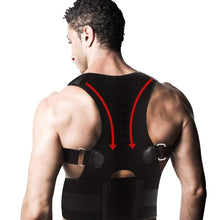 Load image into Gallery viewer, Adjustable Back Posture Corrector Magnetic Therapy Posture Corrector Brace Shoulder Back Brace Support Belt