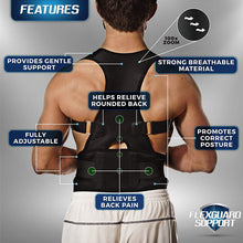 Load image into Gallery viewer, Adjustable Back Posture Corrector Magnetic Therapy Posture Corrector Brace Shoulder Back Brace Support Belt