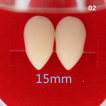 Load image into Gallery viewer, 1 Pair Halloween Vampire Fangs Cosplay Fangs Horrific Vampire Teeth For Knight Cosplay Ghost Devil Fake Fangs Props