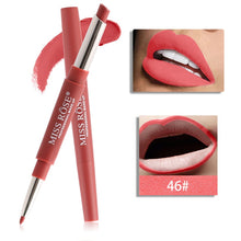 Load image into Gallery viewer, 20 Color Matte Lipstick Lip Liner 2 In 1 Brand Makeup Lipstick Matte Durable Waterproof Nude Red Lipstick Lips Make Up