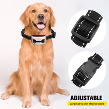 Load image into Gallery viewer, Pet Dog Rechargeable Anti Bark Collar Control Train Waterproof Stop Barking Dog Waterproof Ultrasonic Training Collars