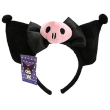 Load image into Gallery viewer, Cute Kuromi Ear Headband Plush Hairband Party Girls Kawaii Costume Cosplay Halloween Anime Accessories Gift For Women