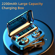 Load image into Gallery viewer, Bluetooth V5.0 Earphones Wireless Headphones With Microphone Sports Waterproof Headsets 2200mAh Charging Box For iPhone Android