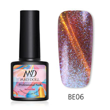 Load image into Gallery viewer, MAD DOLL 8ml 60 Colors Gel Nail Polish Nail Color Nail Gel varnish Soak Off UV Gel Varnish Base Coat No Wipe Top Coat