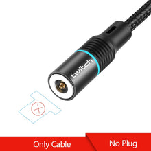 Load image into Gallery viewer, Twitch 2m Magnetic Micro USB Cable For iPhone Samsung Android Mobile Phone Fast Charging USB Type C Cable Magnet Charger Wire
