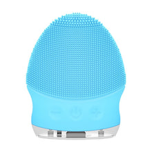 Load image into Gallery viewer, Sonic Face Cleansing Brush Silicone Facial Cleaner Facial Cleansing Brush Deep Pore Cleaning Face Massage Mini Face Care Tool