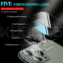 Load image into Gallery viewer, 3Pcs Camera Protective Glass For iphone 11 Pro Max X XR XS MAX 12 Screen Protector On iPhone 11 6 6S 7 8 Plus SE 2020 Lens Glass