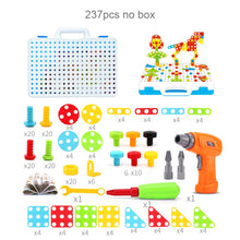 Load image into Gallery viewer, Boy Toys Electric Drill Toys Simulation Tool Toy Assembled Match DIY Model Kit Educational Building Toys Sets Screwing Toys