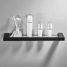 Load image into Gallery viewer, Tuqiu Bathroom Accessories Corner Shellf Paper Holder,Towel Holder,Towel Rack,Toilet Brush Holder Black Square Bathroom Hardware