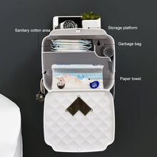 Load image into Gallery viewer, ONEUP Portable Toilet Paper Holder Plastic Waterproof Paper Dispenser For Toilet Home Storage Box Bathroom Accessories