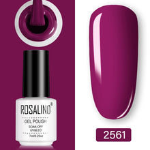 Load image into Gallery viewer, ROSALIND Gel Polish Set UV Vernis Semi Permanent Primer Top Coat 7ML Poly Varnish Gel Nail Art Manicure Gel Lak Polishes Nails