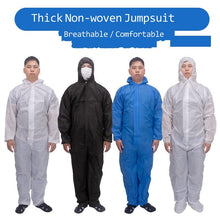 Load image into Gallery viewer, Disposable Protective Clothing Security And Protection SMS Nonwoven Fabric Thicker Coverall CleanRoom Dustproof Jumpsuit Garment