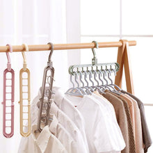 Load image into Gallery viewer, Hot Sale Clothes Coat Hangers Organizer Plastic Multifunction Clothes Hangers Baby Clothes Drying Racks Storage Rack Hangers