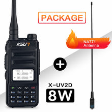 Load image into Gallery viewer, KSUN Walkie Talkie Dual Band Handheld Two Way Ham Radio Communicator HF Transceiver Amateur Handy Walkie-talkie