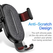 Load image into Gallery viewer, KUULAA Car Phone Holder Gravity Stand Mobile Support Holder in Car Phone Mount Holder Stand for iPhone Samsung Xiaomi