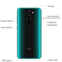 Load image into Gallery viewer, Global Version Xiaomi Redmi Note 8 Pro 6GB 128GB 64GB Smartphone 64MP Quad Camera Helio G90T Octa Core 6.53" Screen 4500mAh NFC
