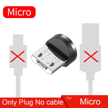 Load image into Gallery viewer, Twitch 2m Magnetic Micro USB Cable For iPhone Samsung Android Mobile Phone Fast Charging USB Type C Cable Magnet Charger Wire
