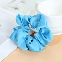 Load image into Gallery viewer, Chiffon Silk Elastic Hair Bands for Women Girls Colorful Scrunchies Hair Ring Head Hoop Ponytail Holder Fashion Hair Accessories