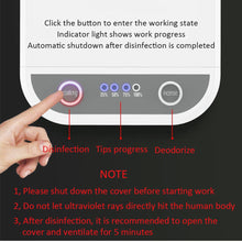 Load image into Gallery viewer, 5V USB Portable Dual UV Light Sterilizer Box Jewelry Phones Cleaner Personal Sanitizer Disinfection Case for Home
